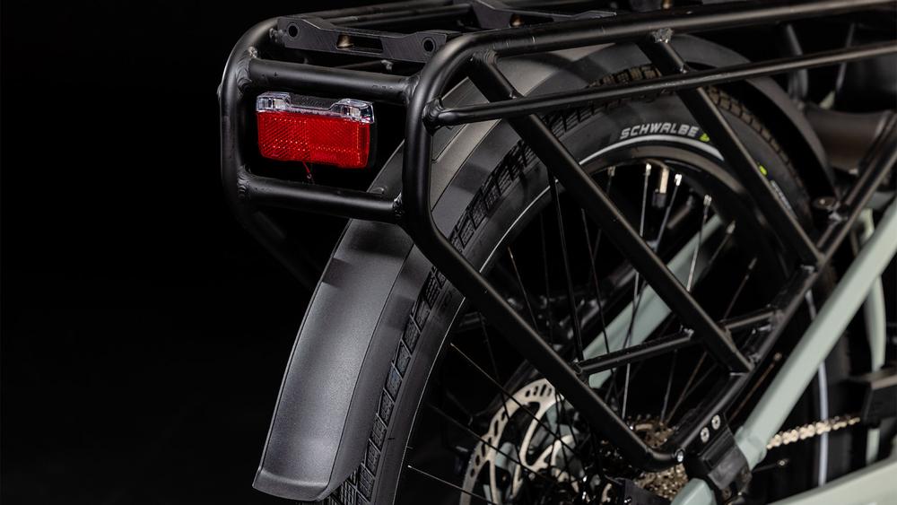 Cube Longtail Sport Hybrid 1350 swampgrey´n´reflex 2024 - Herrmans H-Trace Rücklicht