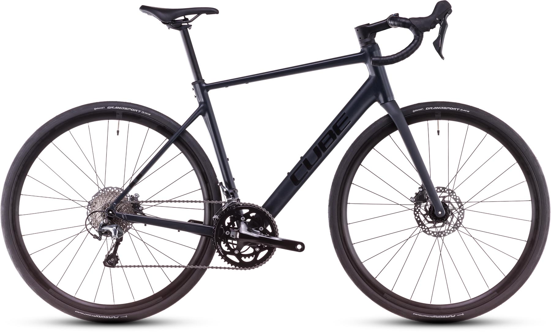 Cube Attain Race night n black 2025 - Road Bike Aluminum