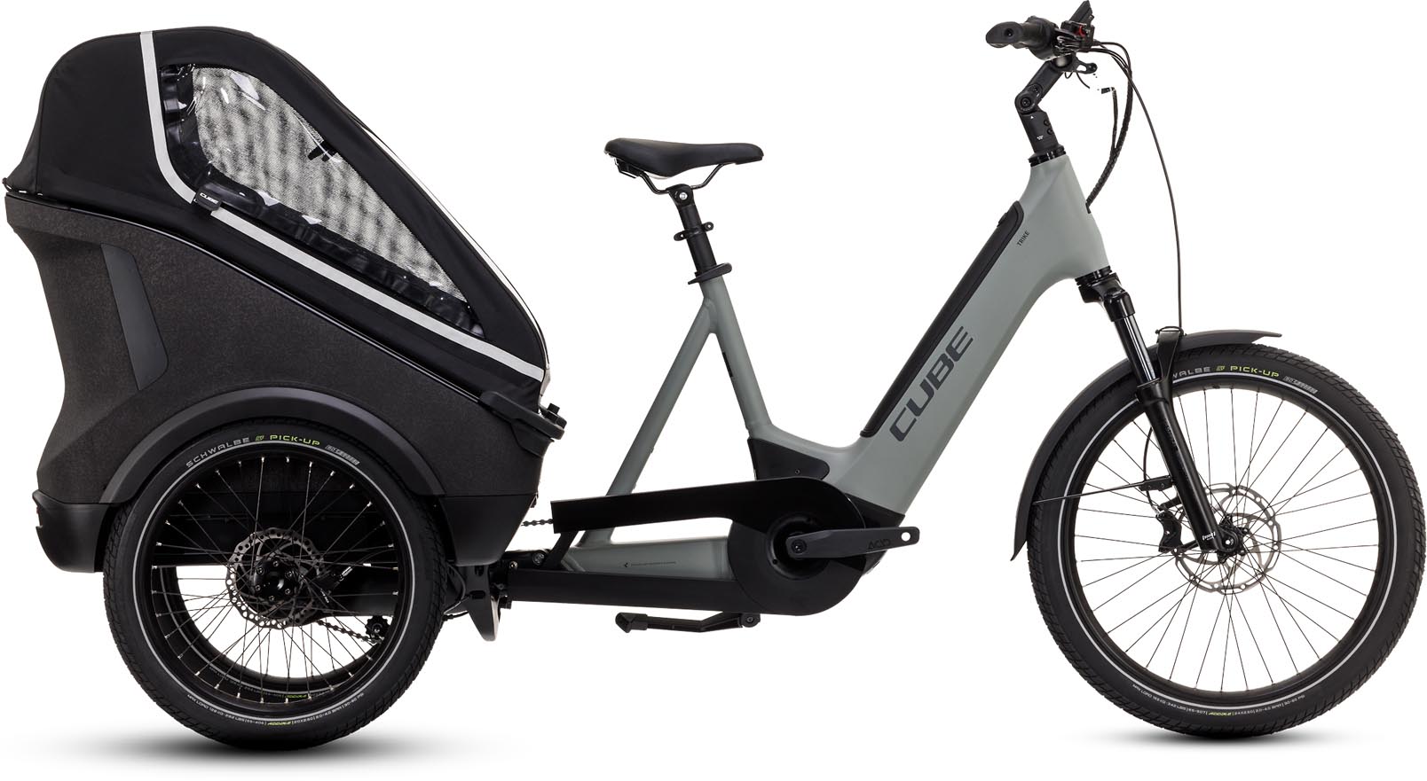 Cube Trike Family Hybrid 1500 swampgrey n reflex 2024 - E-Bike
