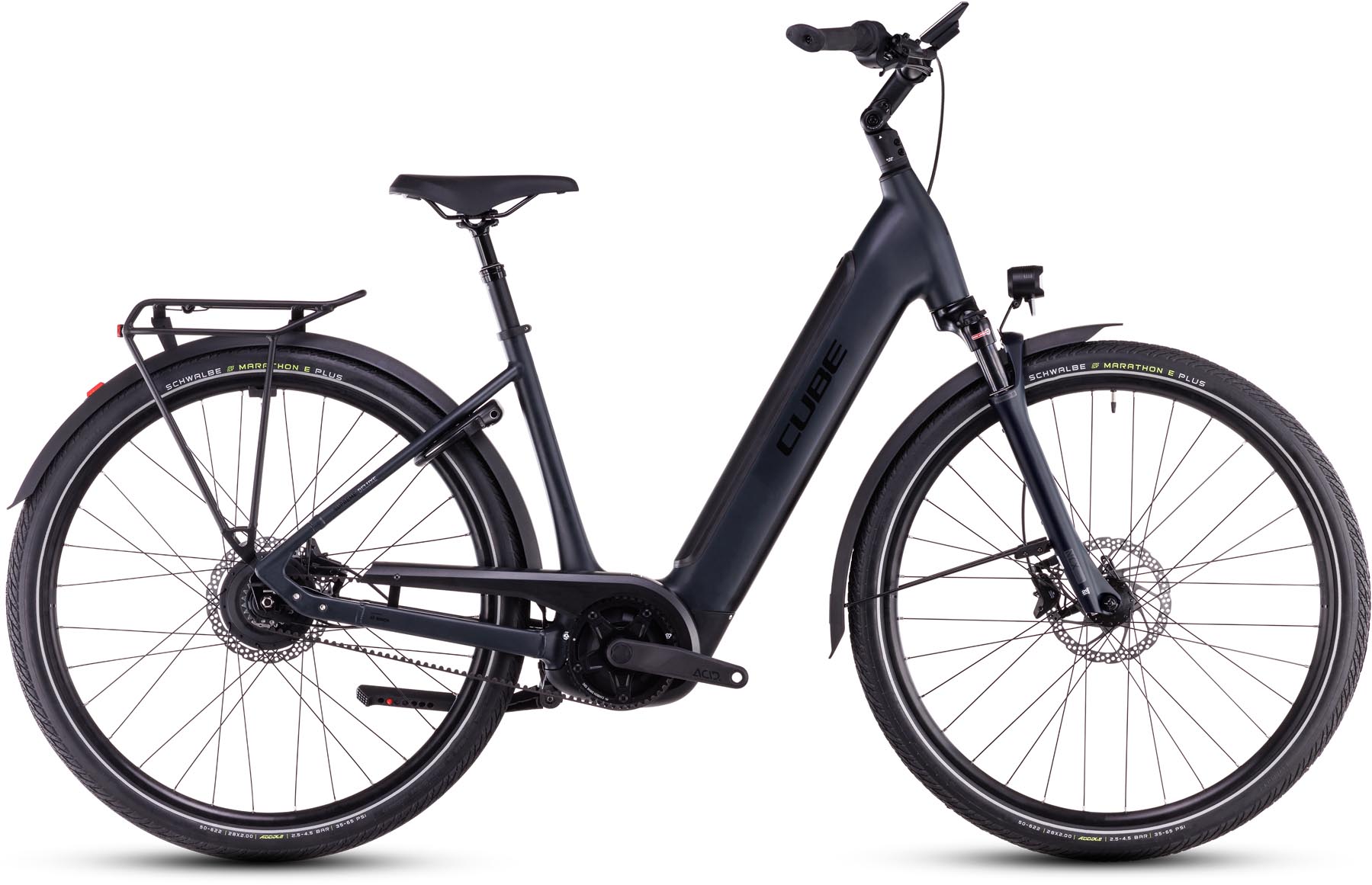 Cube Supreme Hybrid Deluxe Pro 625 night n black 2025 - Touring E-Bike Easy Entry - with damages in paintwork - 54 cm