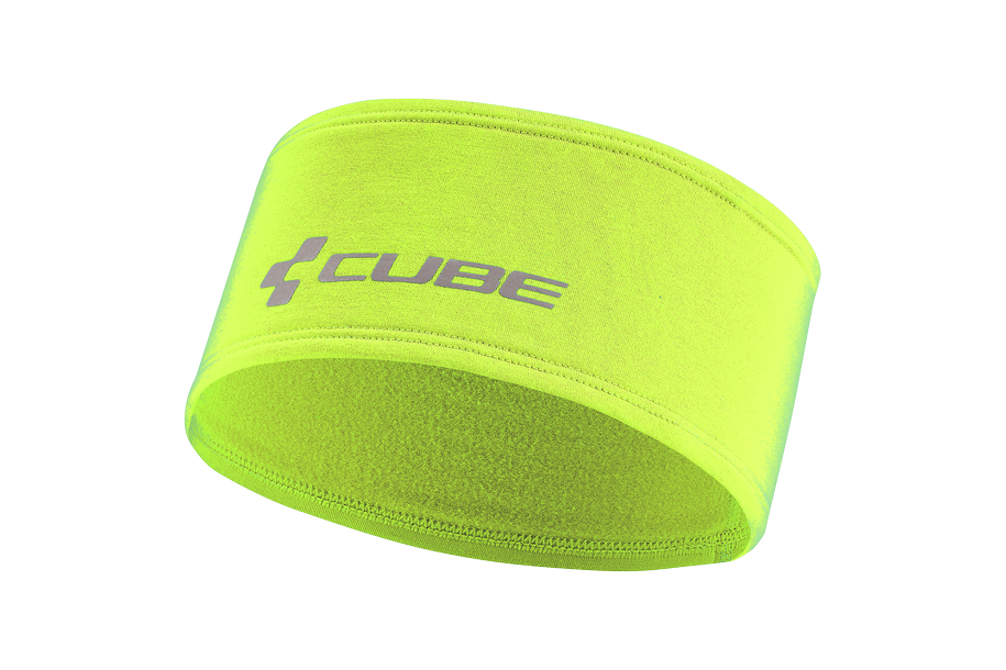 CUBE Functional headband RACE Be Warm Safety - neon yellow