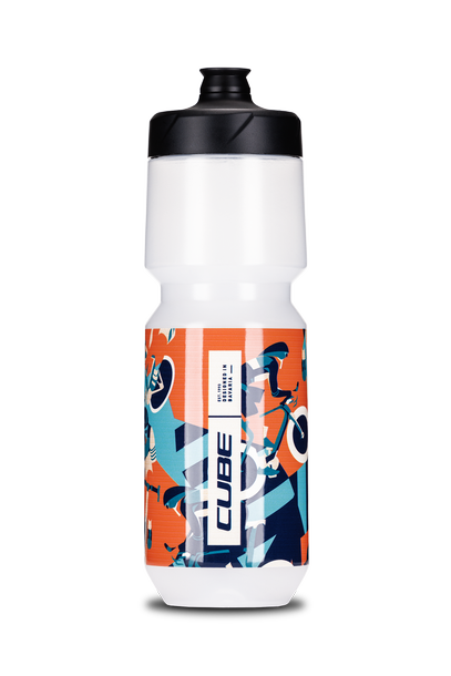 Cube Flow 750 drinking bottle - blue'n'orange