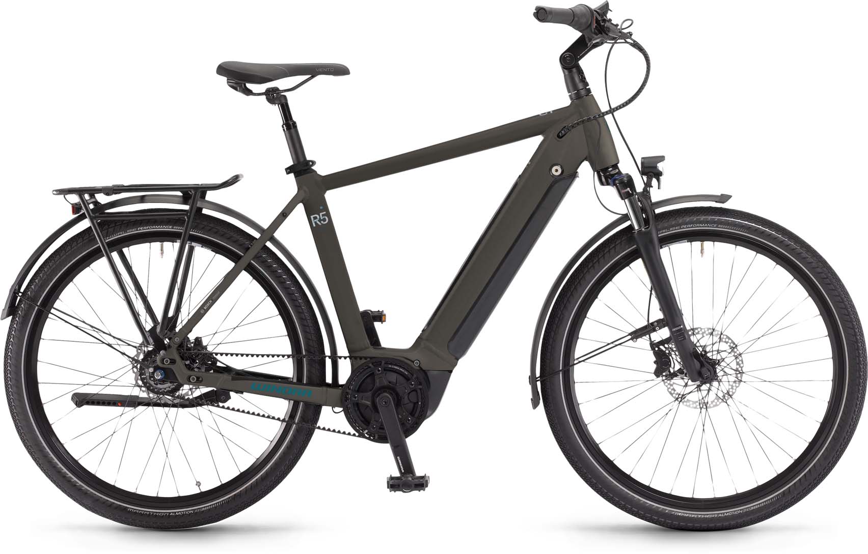 Winora Sinus R5f Peat matt 2024 - Touring E-Bike Men
