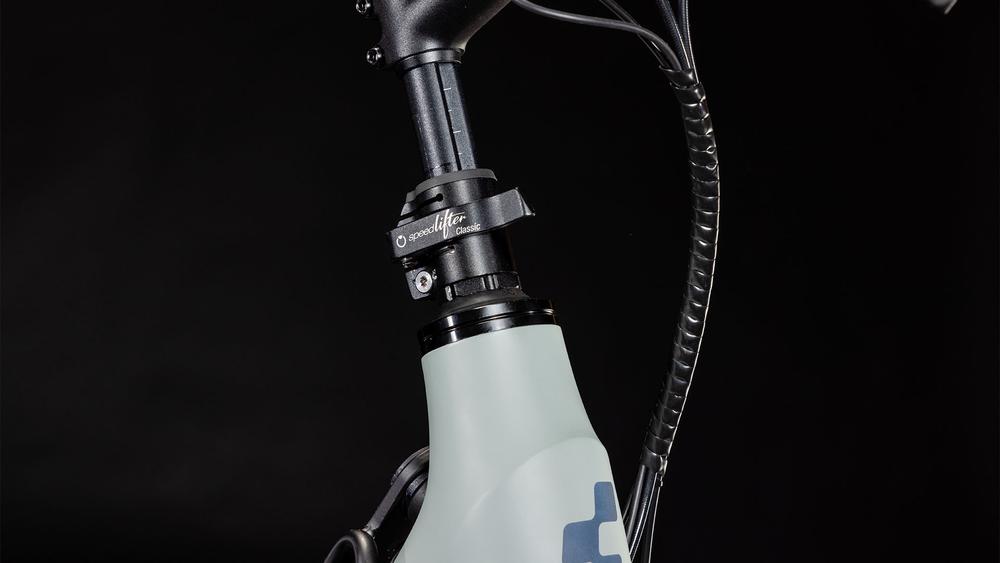 Cube Longtail Sport Hybrid 1350 swampgrey´n´reflex 2024 - Speedlifter Classic Vorbau
