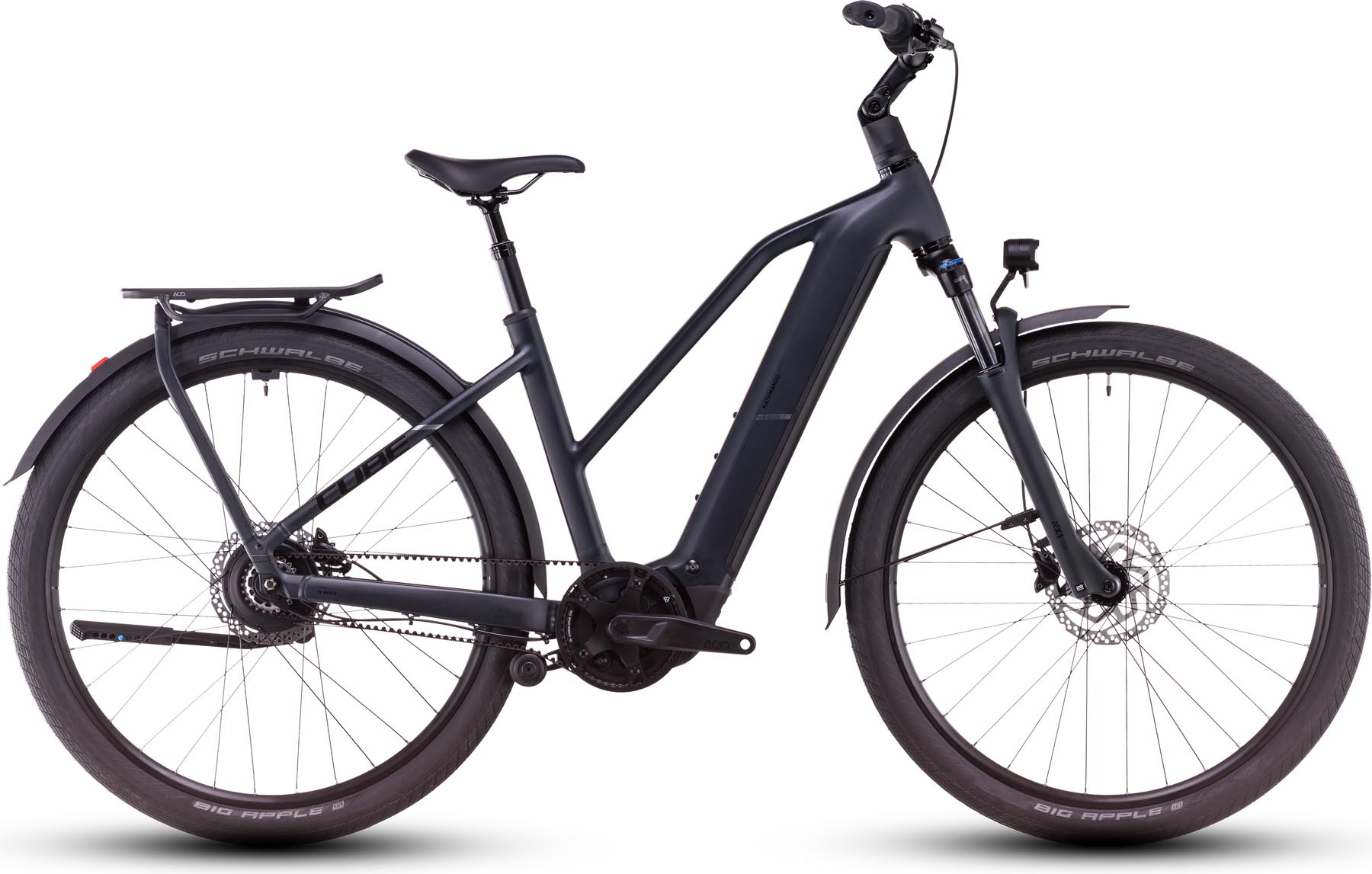 Cube Kathmandu Hybrid Comfort Pro 800 night n chrome 2025 - Touring E-Bike Women