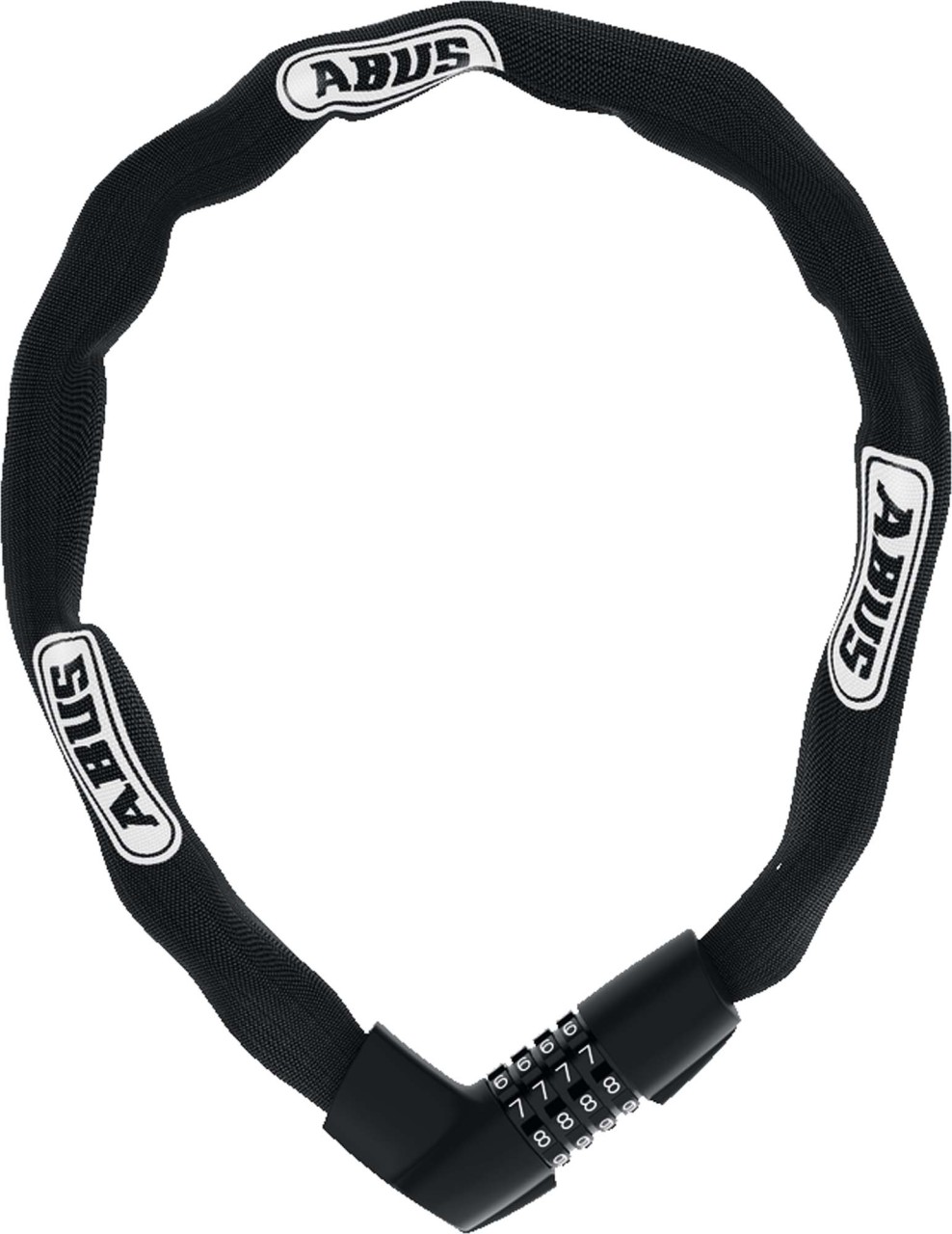 ABUS Combination chain lock safe 1385/75 6 mm black 75 cm
