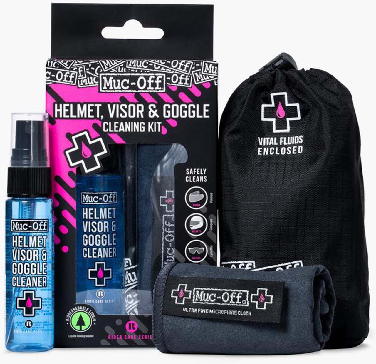 Muc-Off - Helmet and visor cleaning kit