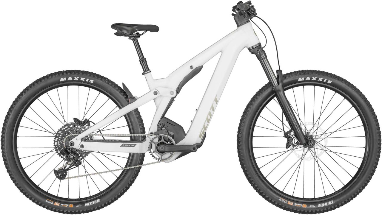 Scott Contessa Strike eRIDE 910 EVO White 2023 - E-Bike Fully Mountainbike Women