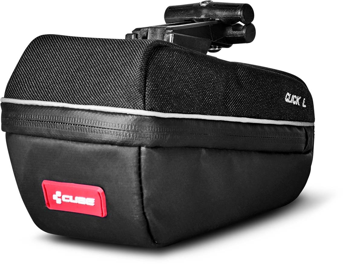 Cube Saddle bag CLICK L black