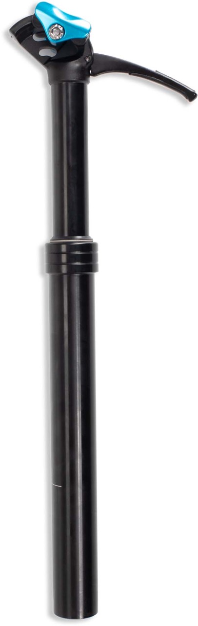 RFR Telescopic seat post black - 30.9 mm x 400 mm