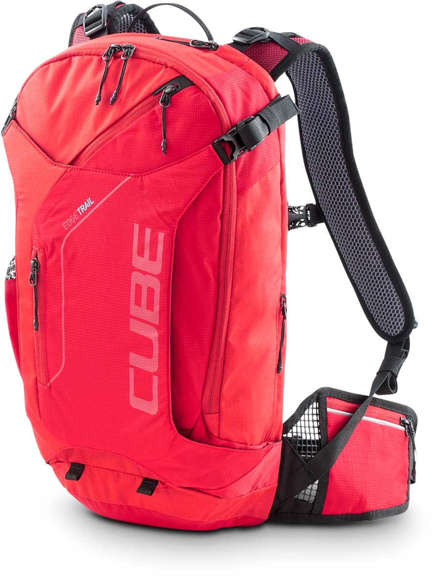 Cube Backpack EDGE TRAIL red
