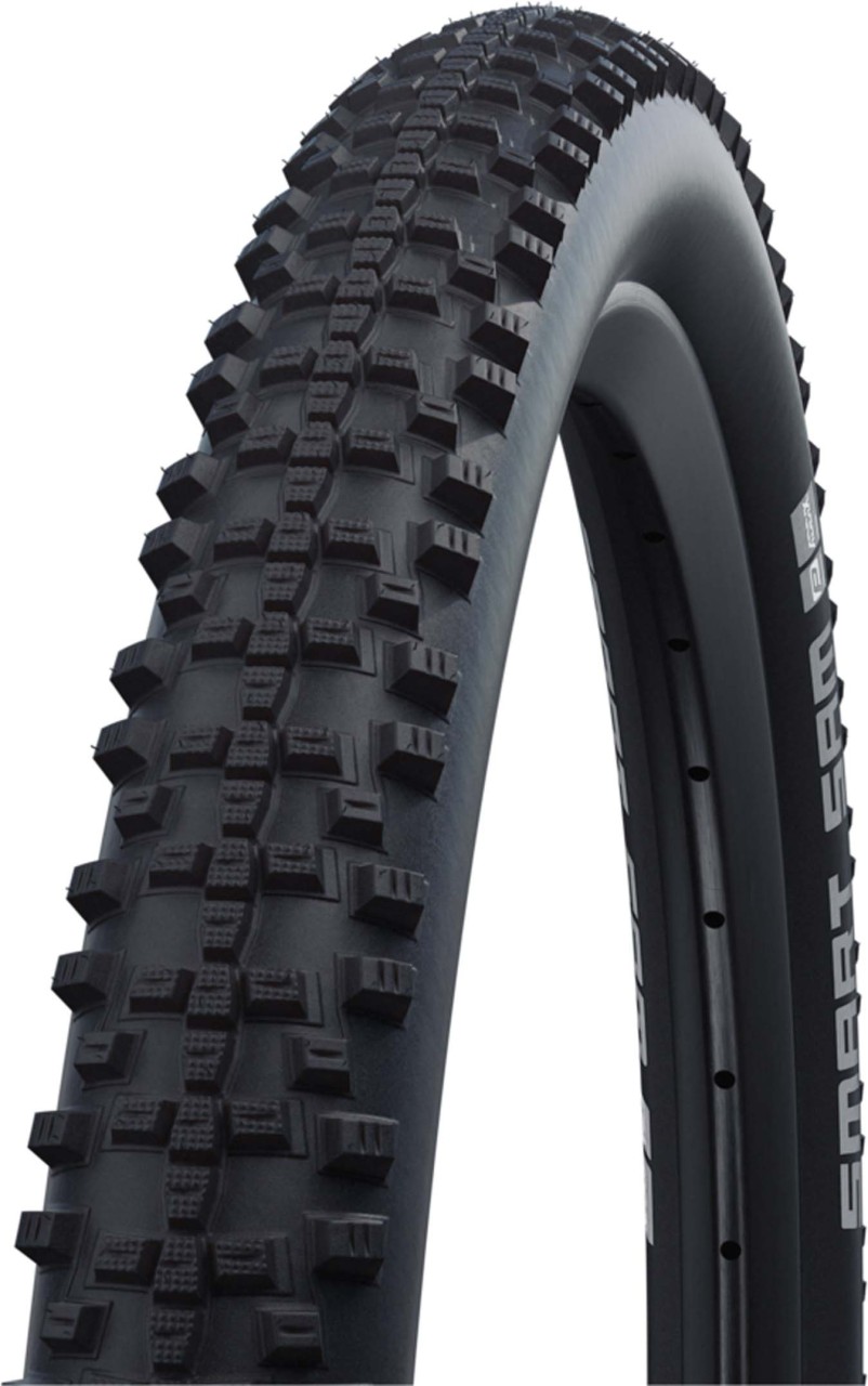 Schwalbe Tires Smart Sam 54-584, 27.5x2.10" Addix B/B Perf, black