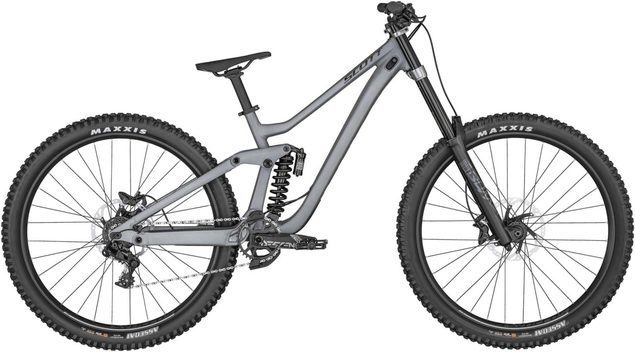 Scott Gambler 920 Cool Raw Alloy 2023 - Fully Mountainbike