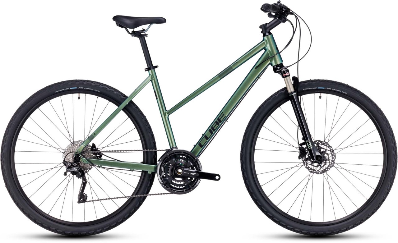 Cube Nature EXC verde n black 2023 - Cross Bike Women - with damages in paintwork