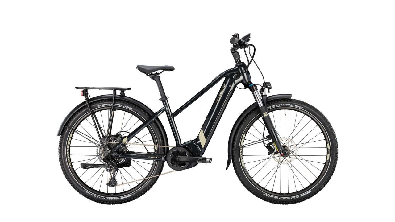 Conway Cairon C 3.0 625Wh black metallic / desert matt 2023 - Damen E-Bike Hardtail Mountainbike Women