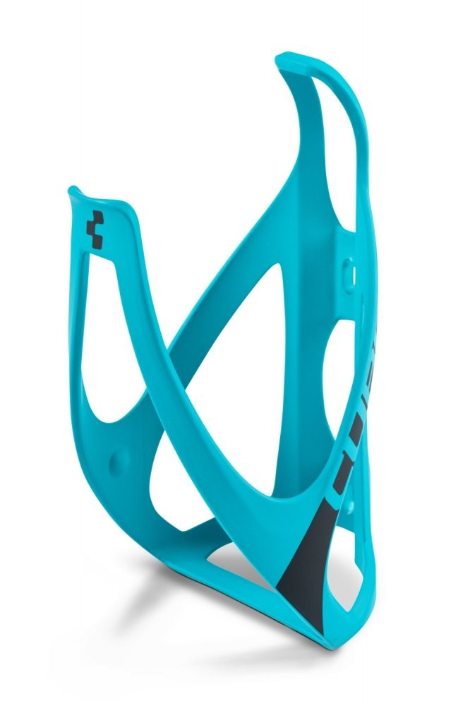 CUBE Bottle cage HPP - matt turquoise'n'black