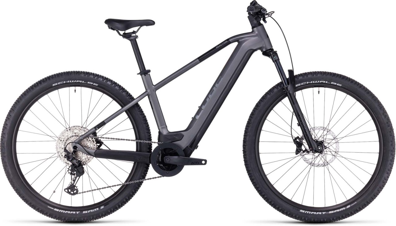 Cube Reaction Hybrid Race 625 grey n metal 2023 - E-Bike Hardtail Mountainbike