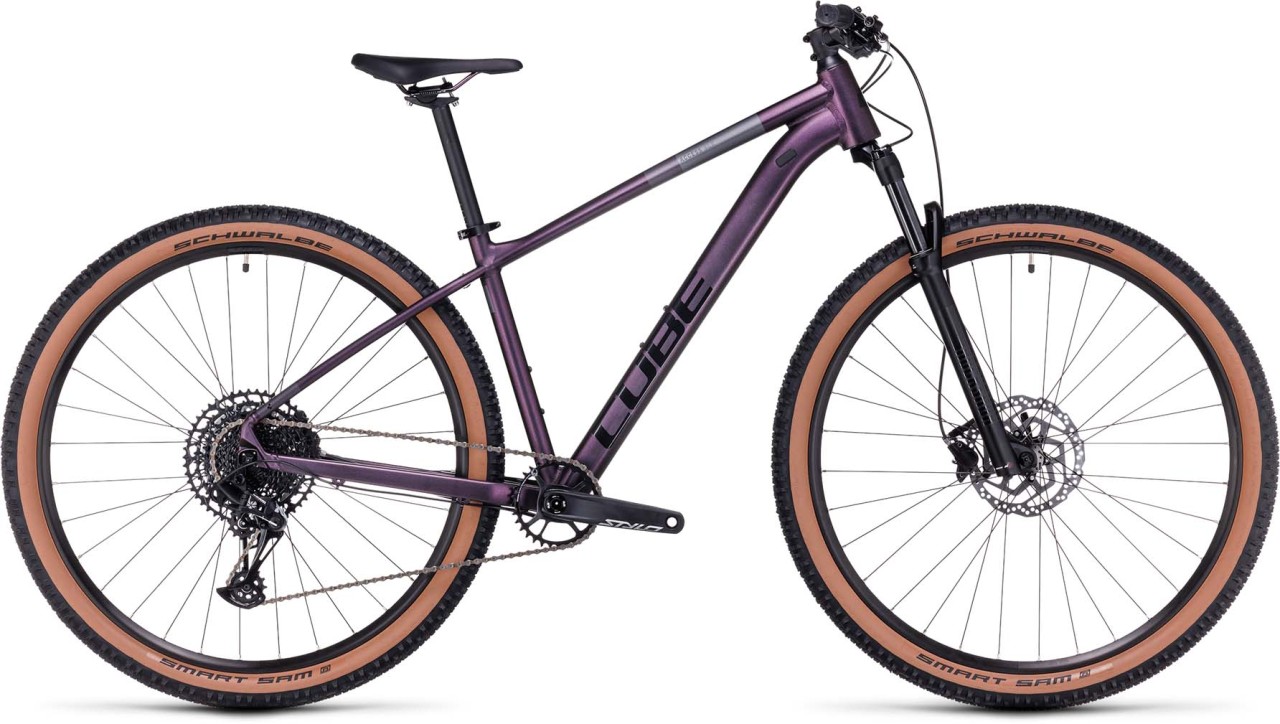 Cube Access WS SLX shiftpurple n black 2023 - Hardtail Mountainbike Women