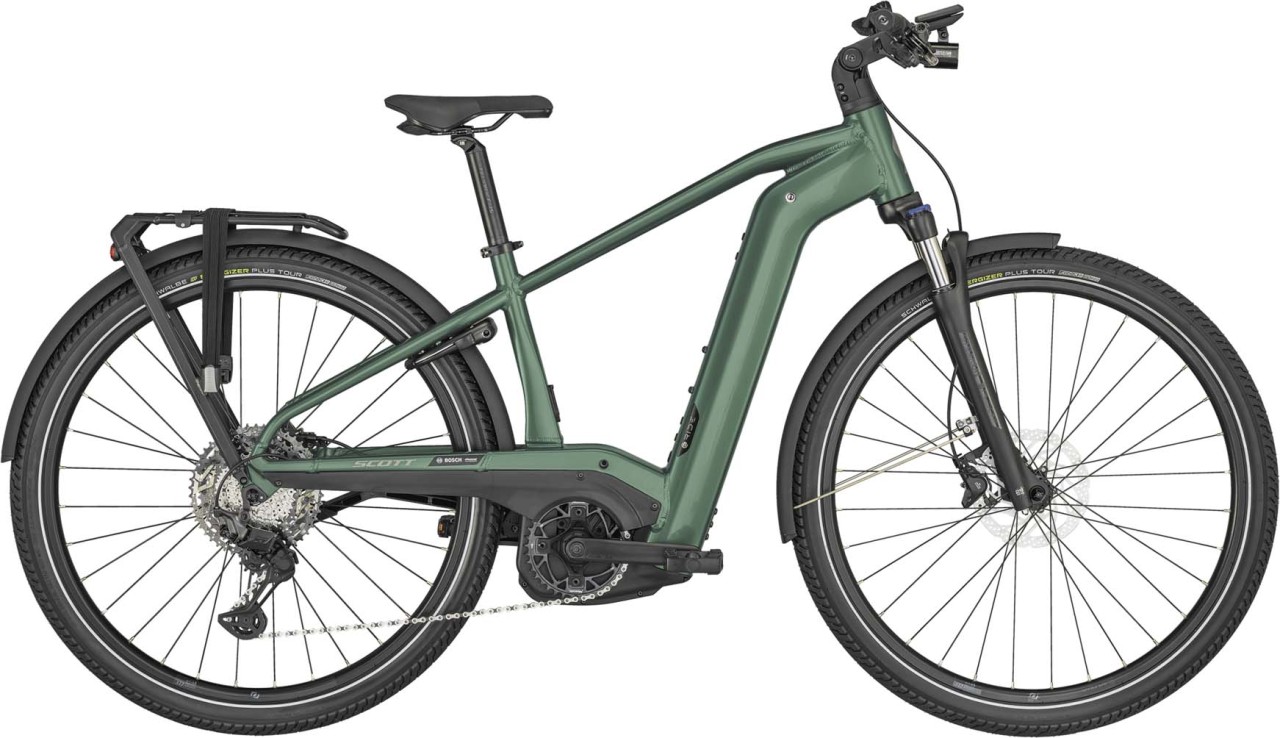 Scott Sub Sport eRIDE 10 Men Malachite Green 2023 - Touring E-Bike Men