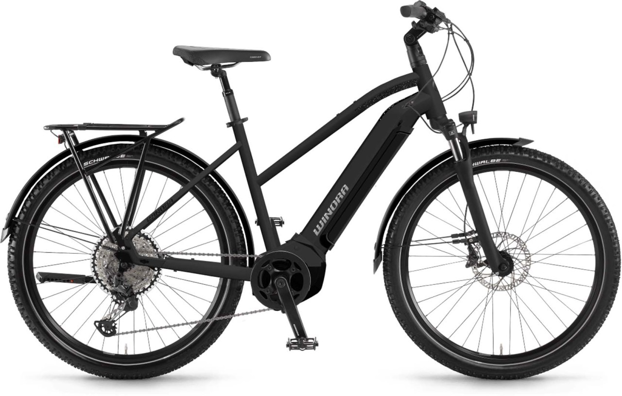 Winora Yucatan 12Pro i630Wh black matt 2022 - Touring E-Bike Women