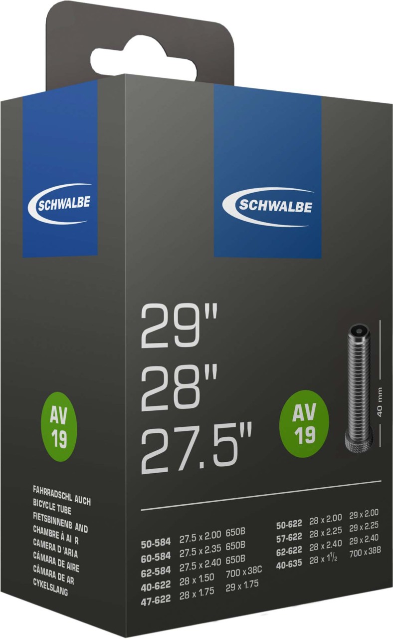 Schwalbe Tube AV No. 19 27.5"/28"/29"