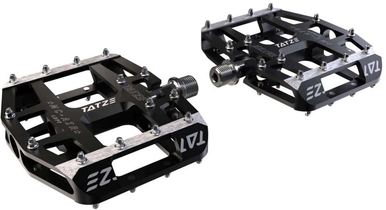 Tatze MC-AIR flat pedal black silver