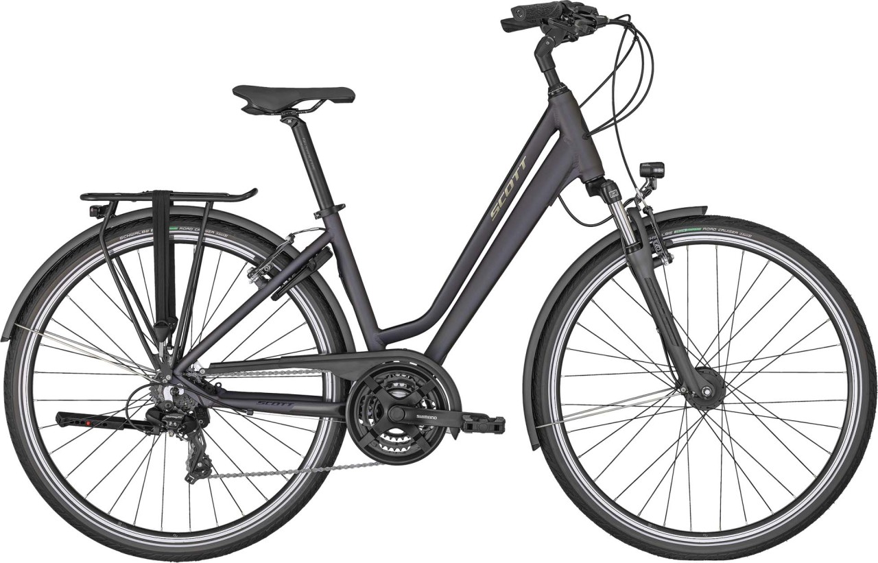 Scott Sub Comfort 20 Unisex warm grey / brushed metallic 2022 - Touring Bike Easy Entry