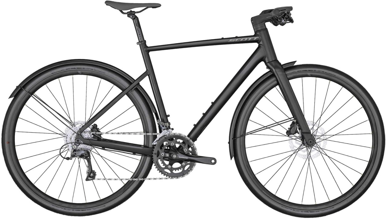 Scott Metrix 30 EQ Black 2023 - Fitness Bike Men