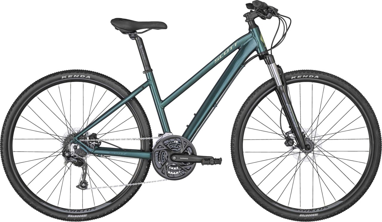 Scott Sub Cross 40 Lady deep teal green / soft mint 2022 - Cross Bike Women