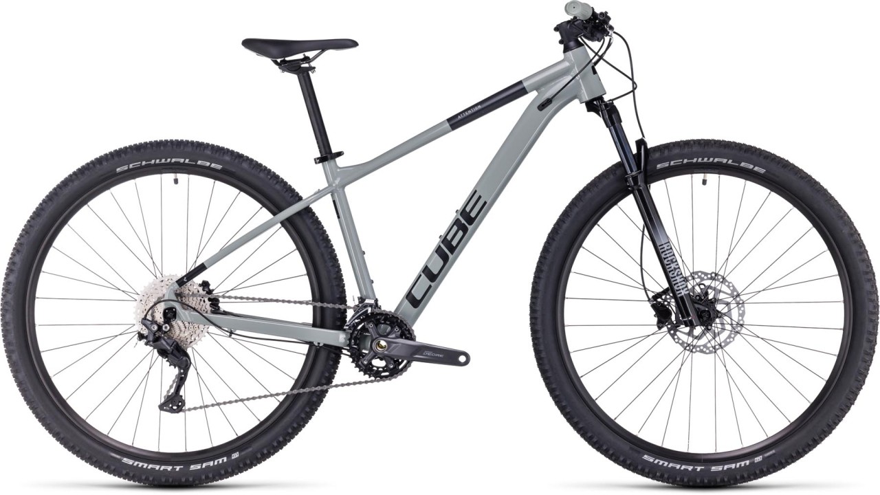 Cube Attention swampgrey n black 2024 - Hardtail Mountainbike