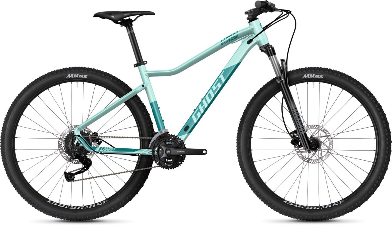 Ghost Lanao Universal 27.5 AL light mint pearl / azur blue metallic matt 2023 - Hardtail Mountainbike Women