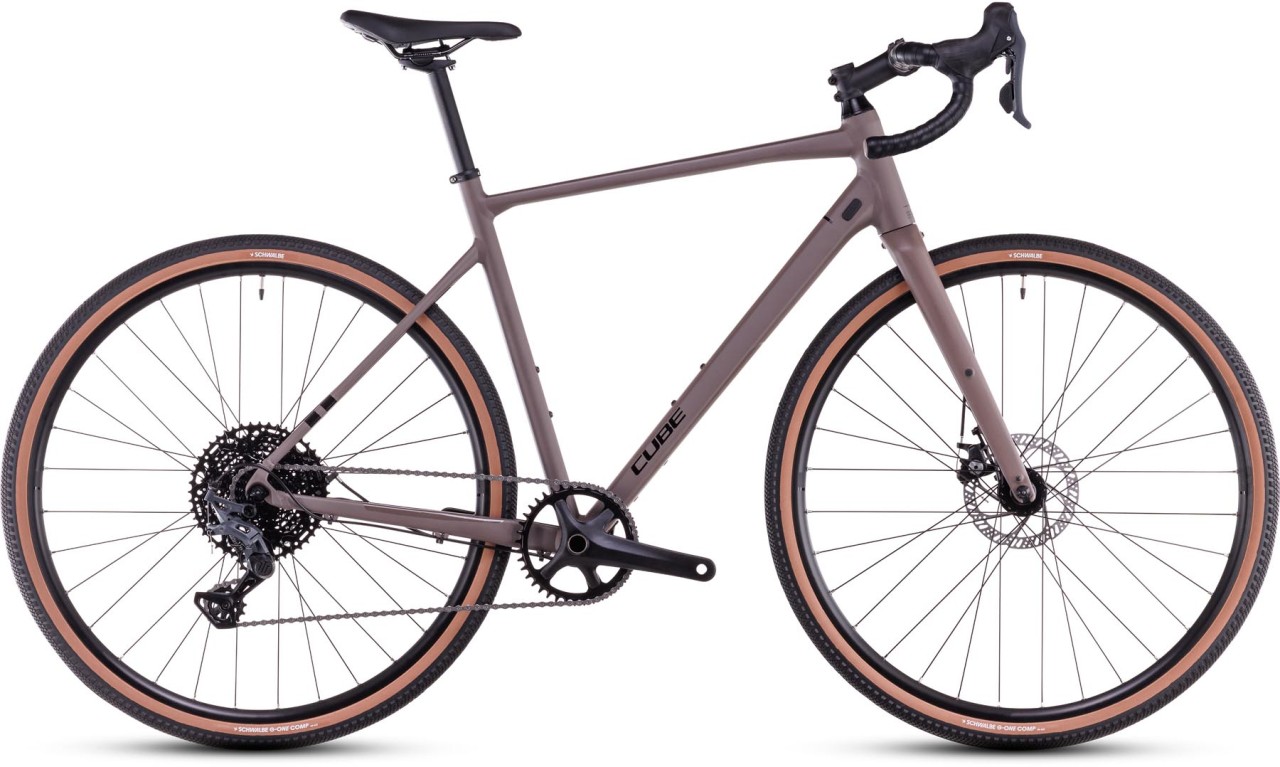 Cube Nuroad ONE cedar n black 2025 - Gravel bike