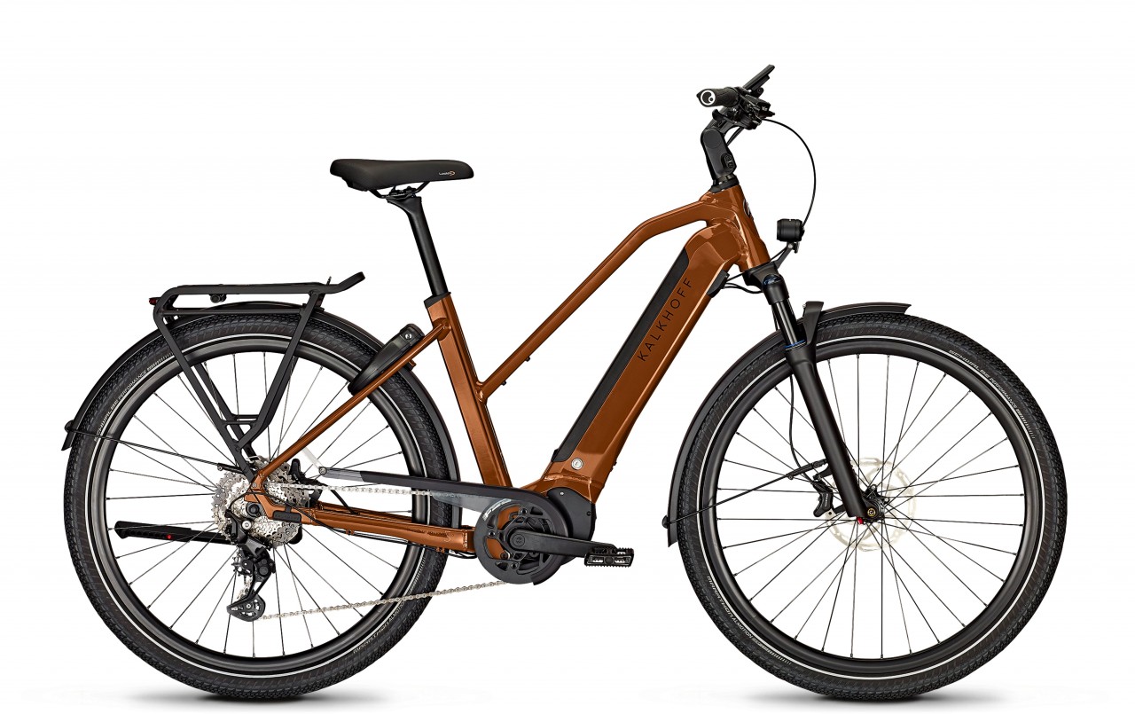 Kalkhoff Endeavour 5.B Advance+ goldbrown glossy 2023 - Touring E-Bike Women