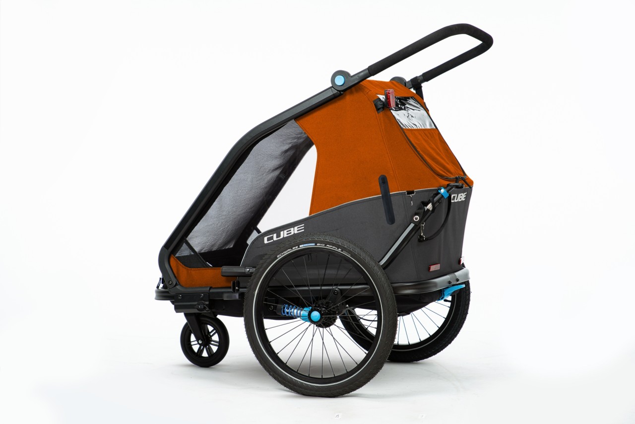 Cube Children Bicycle Trailer Double Cmpt X Actionteam