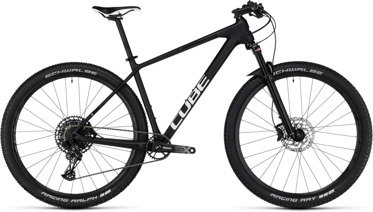 Cube Reaction C:62 ONE carbon n white 2023 - Hardtail Mountainbike