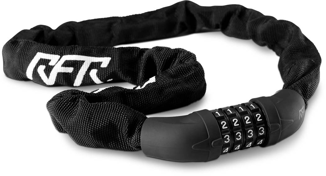 RFR Combination chain lock 6 x 1000 mm black n white