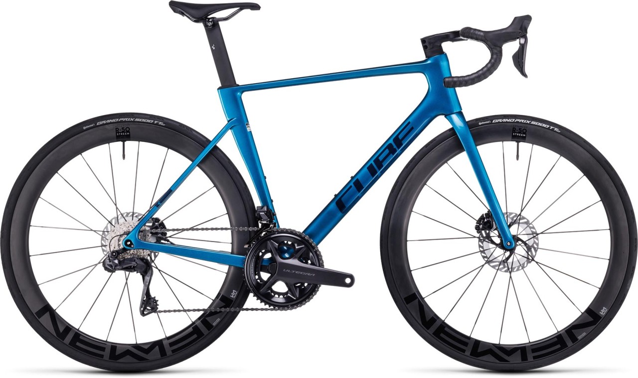 Cube Litening AIR C:68X SLX electricblue n blue 2024 - Road Bike Carbon Men - with damages in paintwork