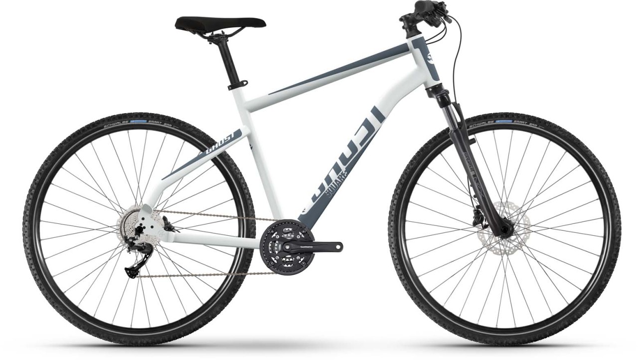 Ghost Square Cross light grey / dark grey matt 2023 - Cross Bike Men