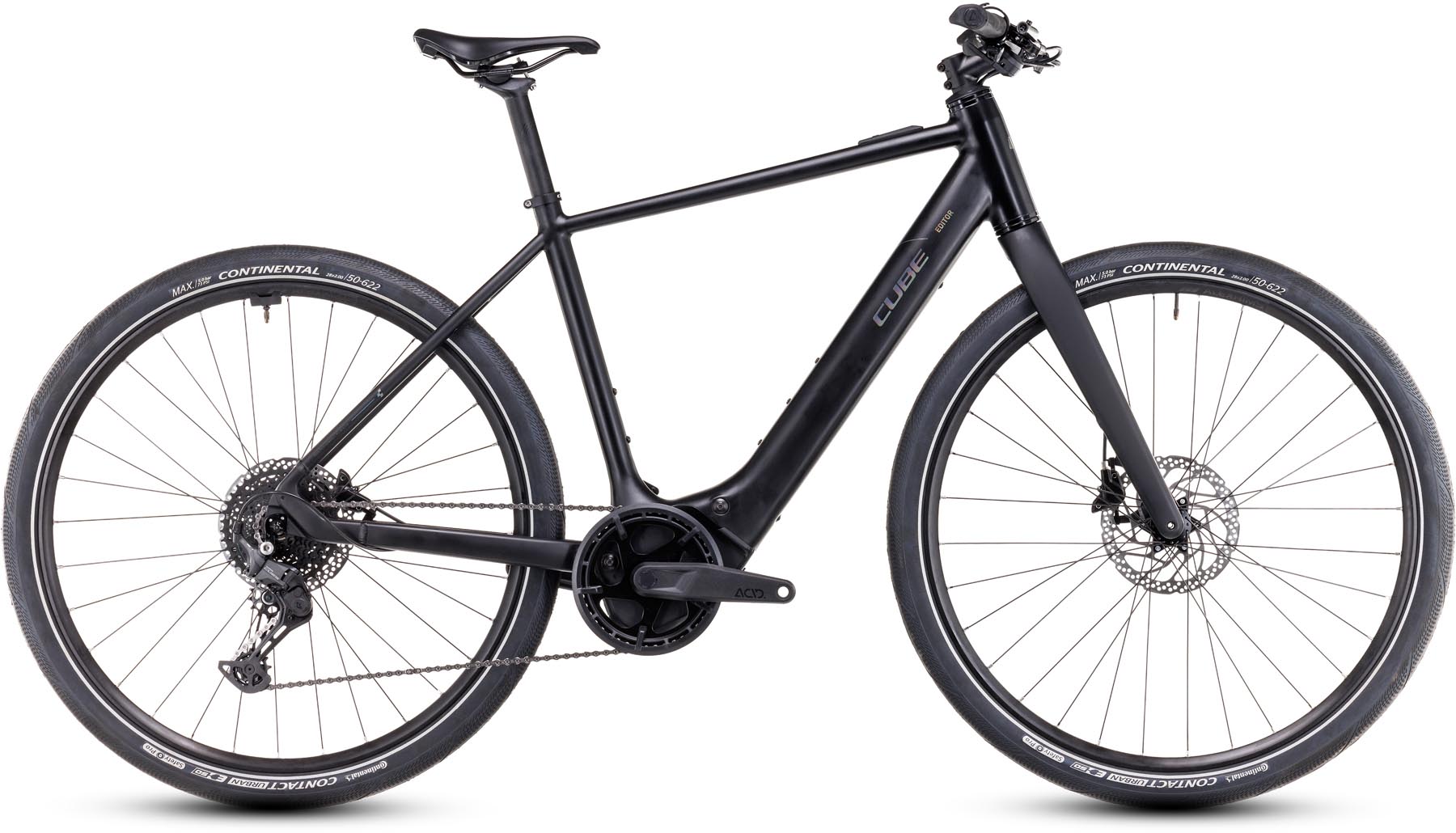 Cube Editor Hybrid Pro 400X black n spectral 2025 Fitness E Bike Men
