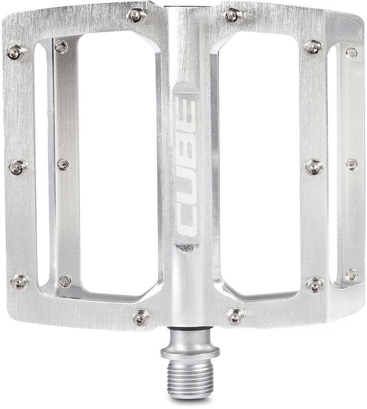 Cube Pedals ALL MOUNTAIN silver brushed