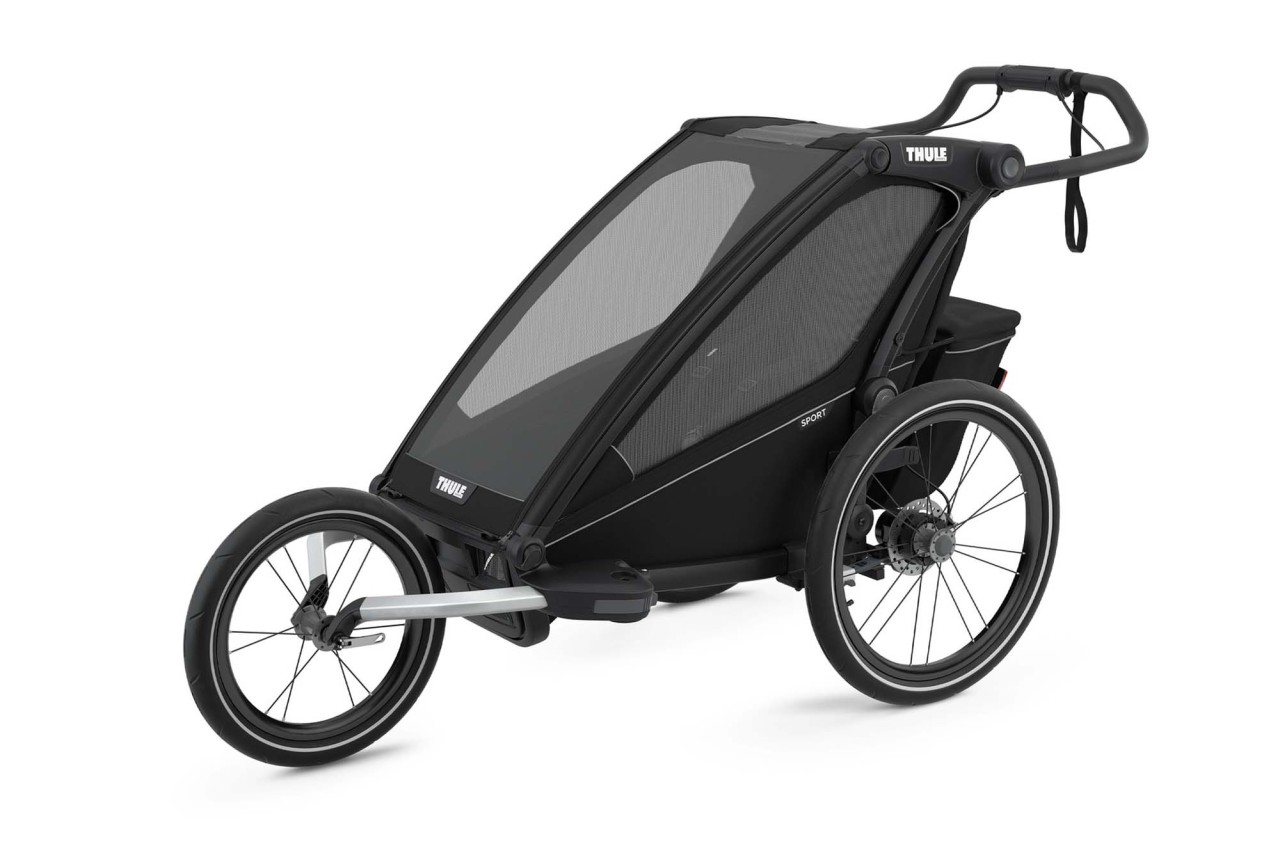 Thule Chariot Sport 1 child trailer, Midnight Black