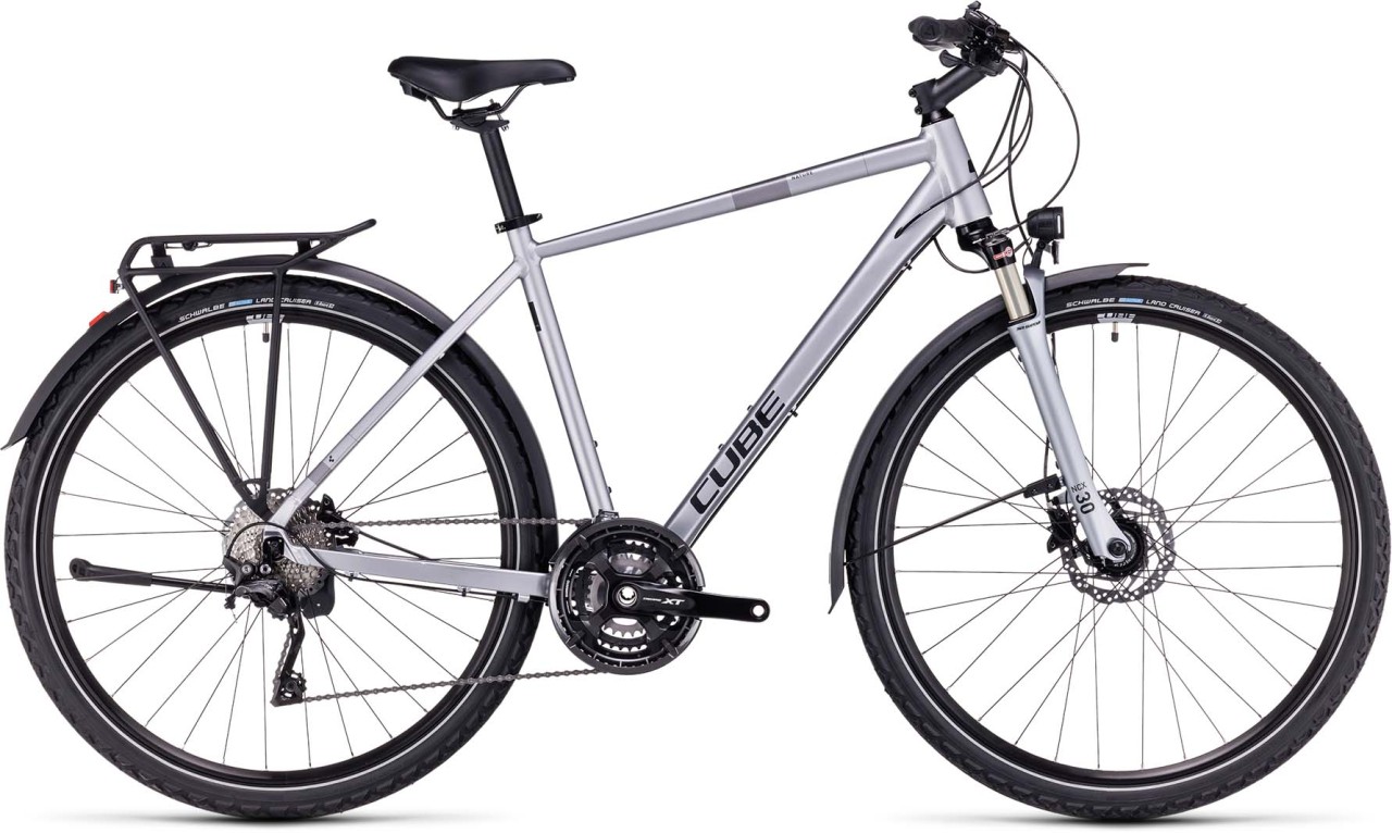 Cube Nature EXC Allroad polarsilver n black 2023 - Cross Bike Men