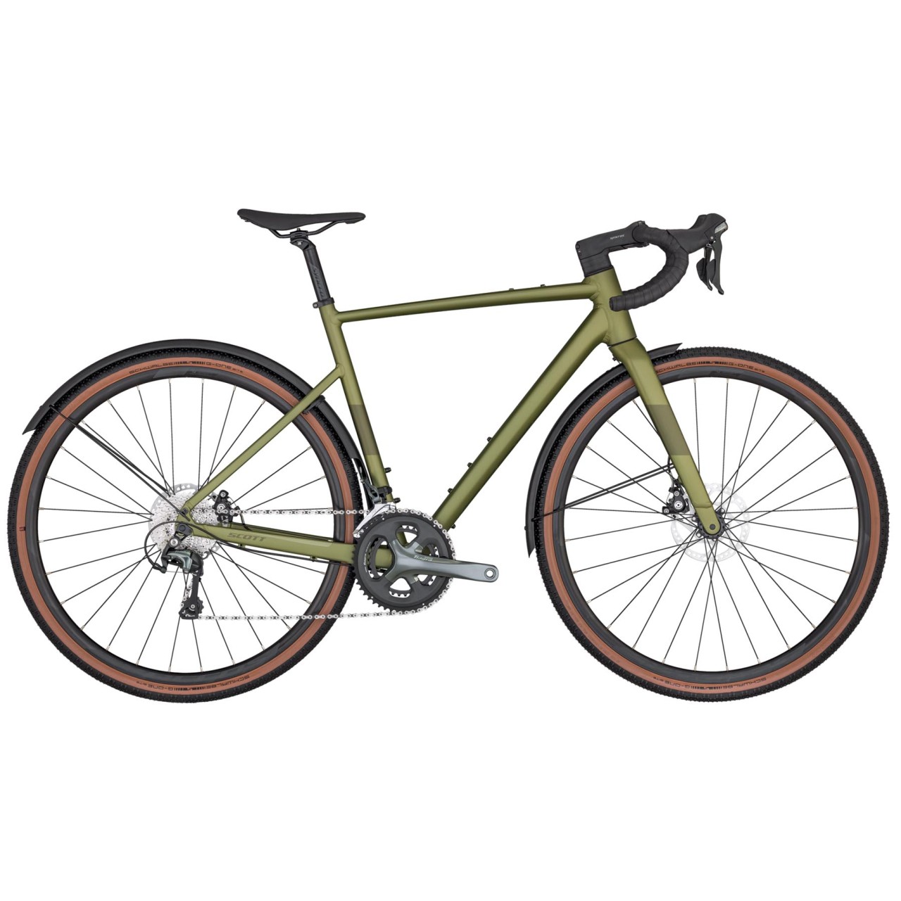 Scott Speedster Gravel 50 EQ Ever Green 2024 - Gravel bike